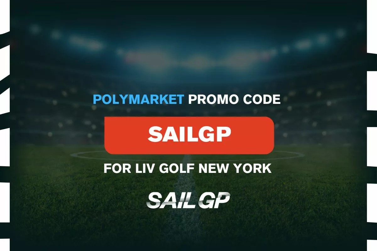 Polymarket $20 Promo Code SAILGP for LIV Golf New York Final Day on August 9th