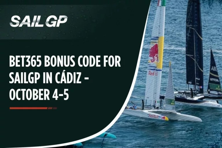 Bet365 Bonus Code for SailGP in Cádiz - October 4-5