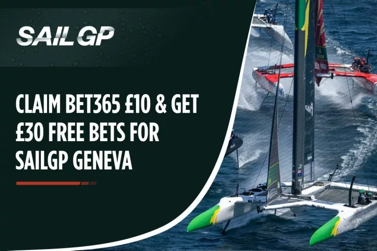 Claim Bet365 £10 & Get £30 Free Bets for SailGP Geneva