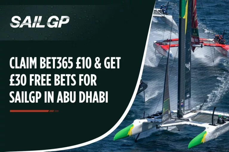 Claim Bet365 £10 & Get £30 Free Bets for SailGP in Abu Dhabi